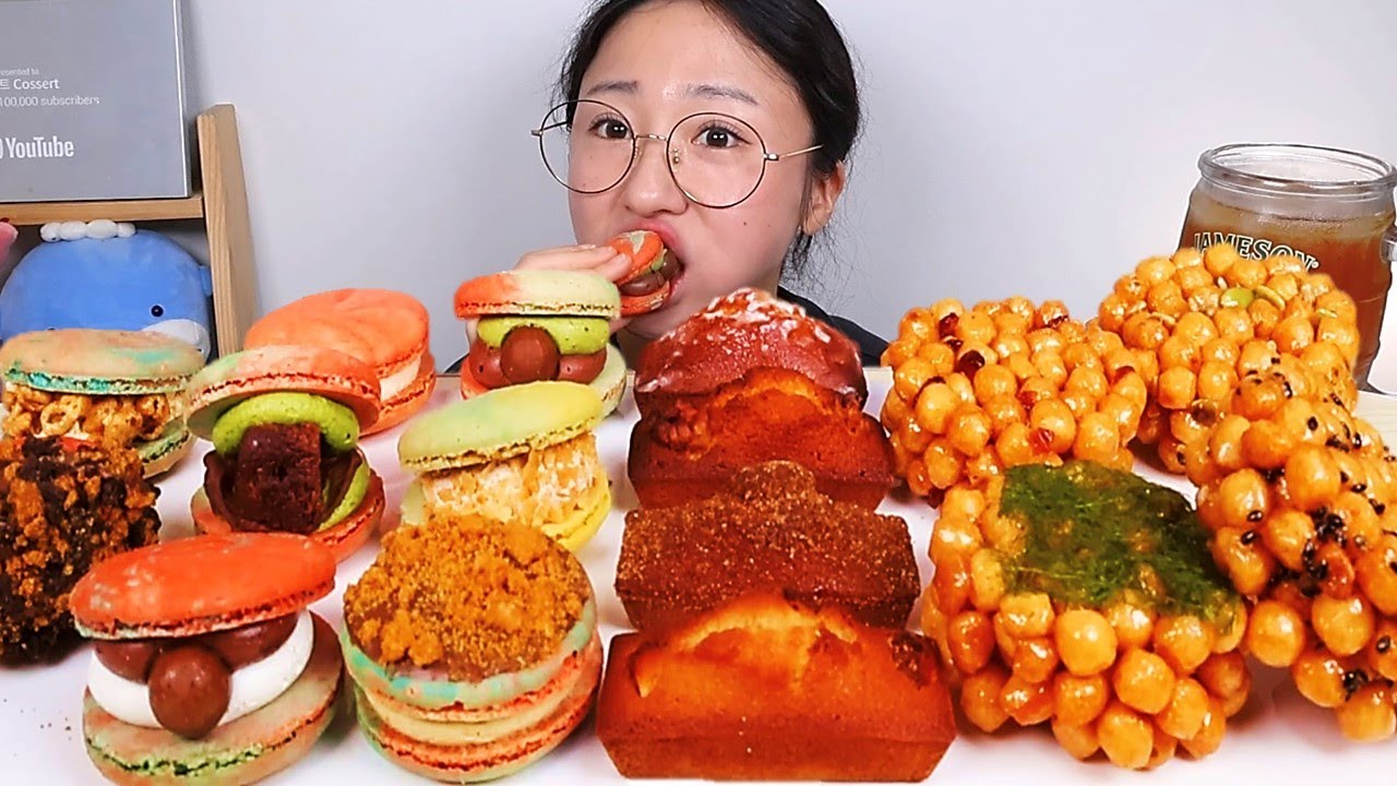 마카롱 휘낭시에 오란다 디저트 먹방 Dessert Mukbang