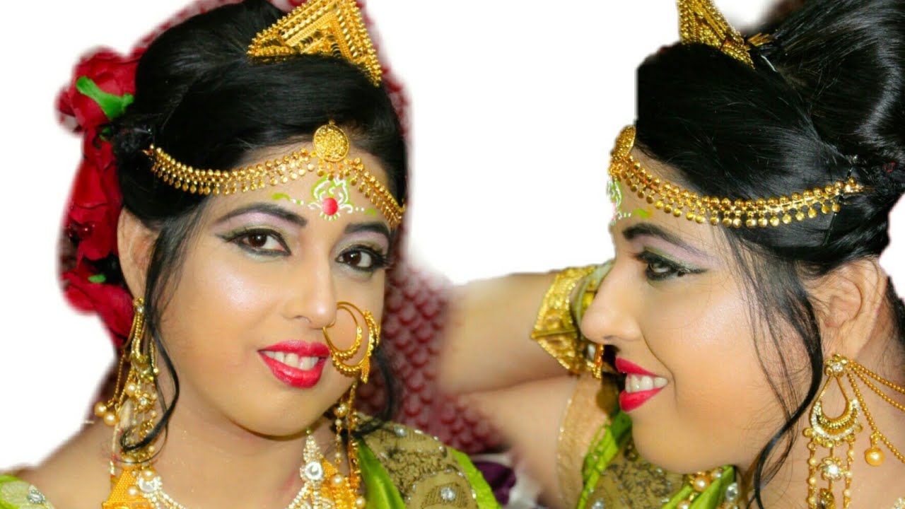 TRADITIONAL BRAIDAL MAKEUP ||  by Makeup Artist Tanu's.