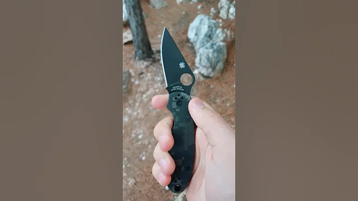 The Legendary SPYDERCO PARA 3 in S45VN and Camo G10! #edc #new #edcknife #spyderco #para3