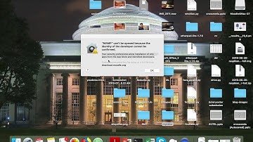 How to resolve "Can’t open because it is from an unidentified developer"