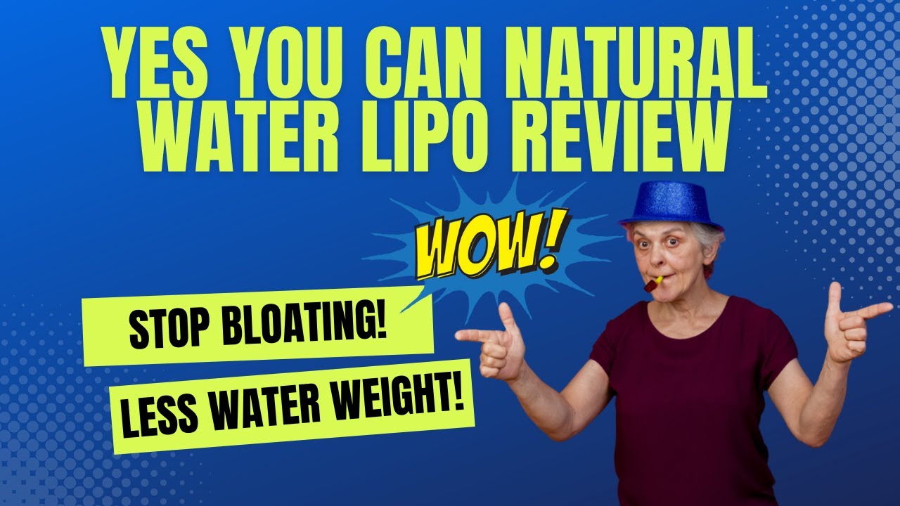 Yes You Can Water Lipo Reviews Yes You Can Natural Water Lipo Review - YouTube