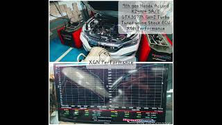 Accord G9 2.4 Turbo 325 แรงม้า เครื่อง K24W + GTX3071R Gen2 จูนด้วยกล่องเดิมโรงงาน 100% Stock ECU