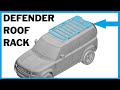 Land Rover Defender 2020 Explorer Pack Expedition Roof Rack Demo & Fitting Instructions