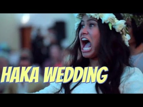 Wedding haka moves New Zealand Maori bride to tears