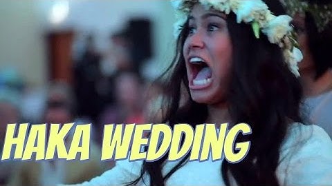 Wedding haka moves New Zealand Maori bride to tears