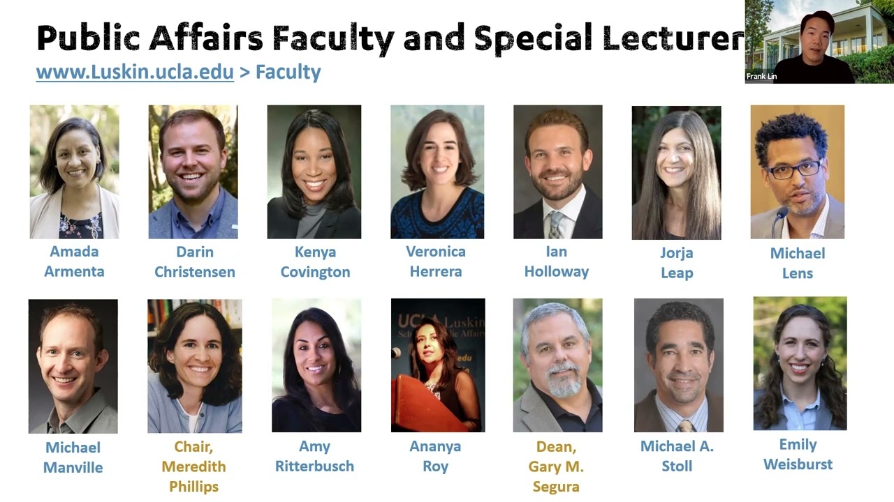 UCLA Luskin School of Public Affairs Undergraduate Program - Get an introduction to the UCLA Luskin School of Public Affairs with a focus on the B.A. in Public Affairs, Gerontology Interdisciplinary Minor, Public Affairs 