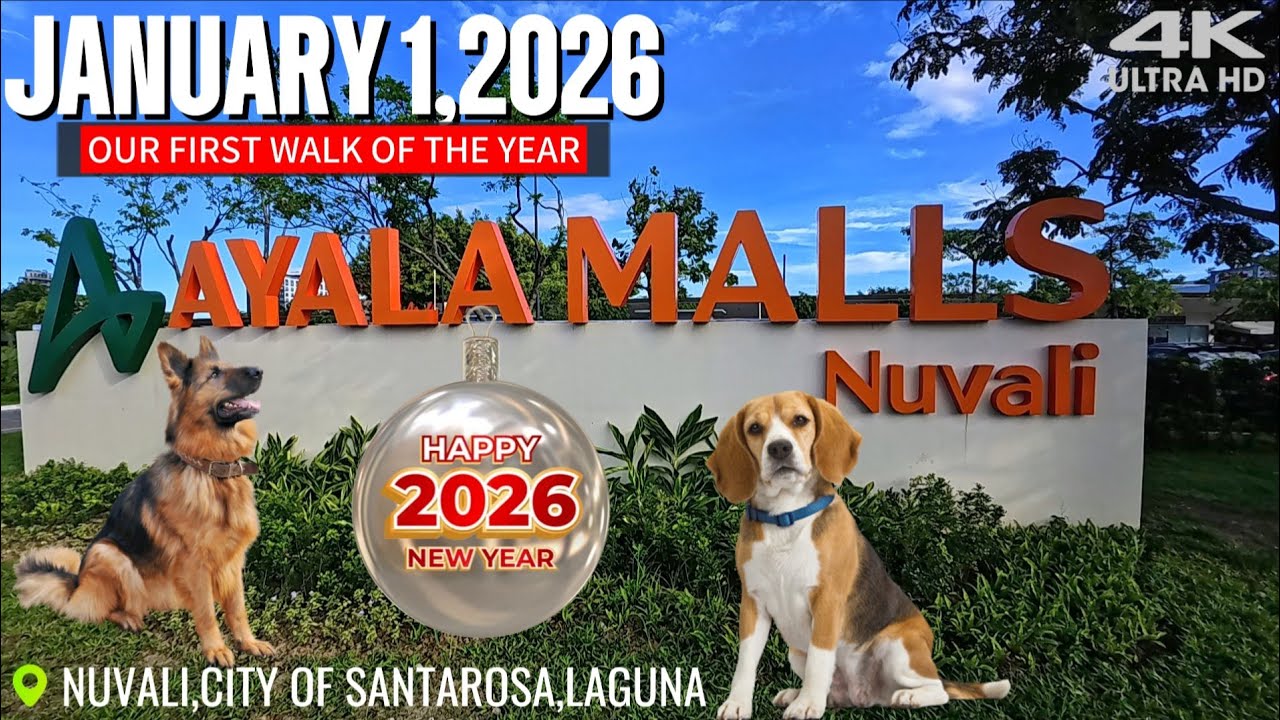 [4K] FIRST WALKING TOUR 2026 | Ayala Malls Nuvali - Santa Rosa City, Laguna 🇵🇭