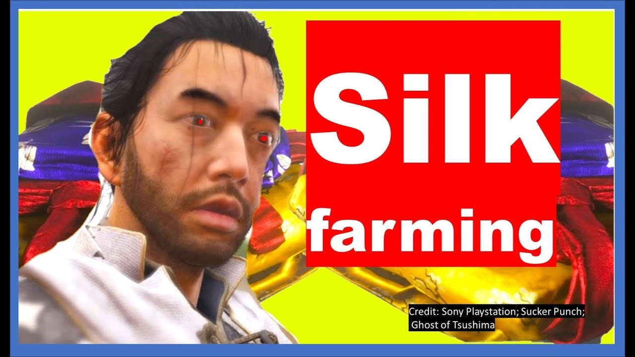 Unlimited SILK farm in Ghost of Tsushima + Leather for Armor Upgrades #