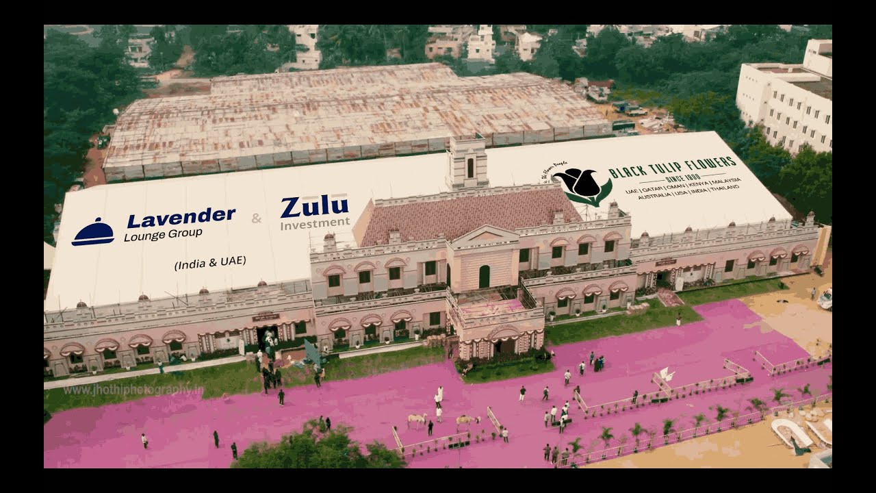 Thanjavur Grand Wedding | Lavendar Lounge | Black Tulip Flower | JHOTHI PHOTOGRAPHY