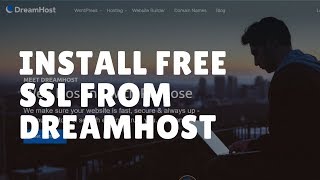 how to install free ssl/https from dreamhost in 2 minutes