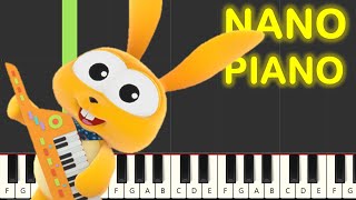 Babytv - Song Of Kites Piano Tutorial