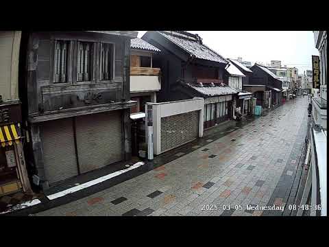 埼玉県川越市大正浪漫夢通りライブカメラ Saitama Kawagoe Live camera.World.cam