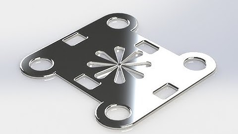 ► SolidWorks Tutorial - Exercise - Pattern 01