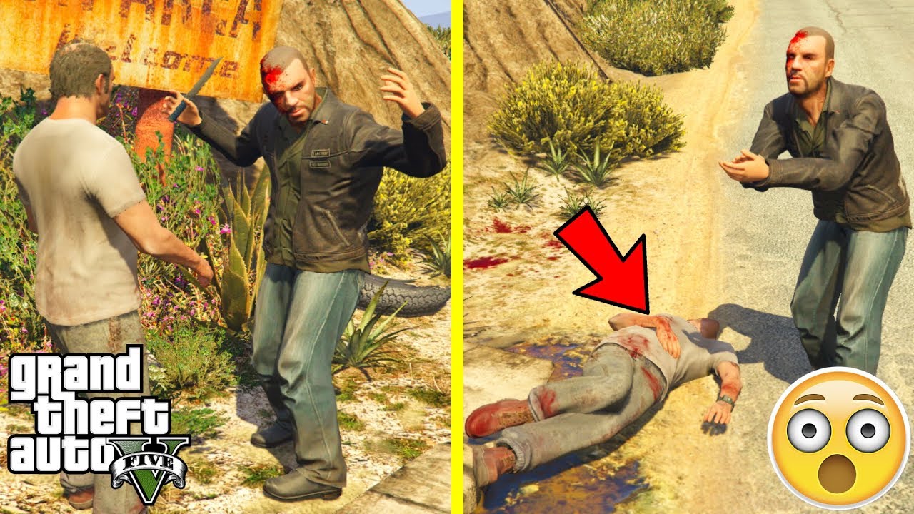 GTA 5 - What Happens if JOHNNY KILLS TREVOR - YouTube.