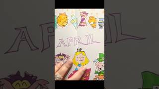 Mad Tea Party Bullet Journal Cover Page #bujo #bulletjournal #journal