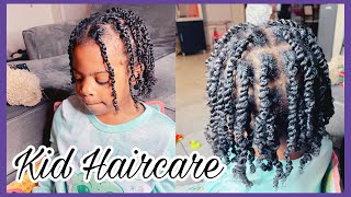 Two Strand Twist on my 5yr old’s Fine Strands Natural Hair