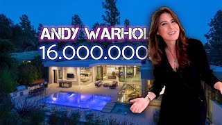 16 MİLYON DOLARLIK BEVERLY HILLS MALİKANESİ! Ev mi daha pahalı yoksa evdeki Warhol eserleri mi?