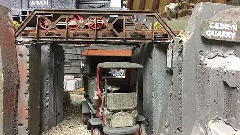 266 Cedryn Quarry, Welsh Slate Quarry Model Railroad, 4