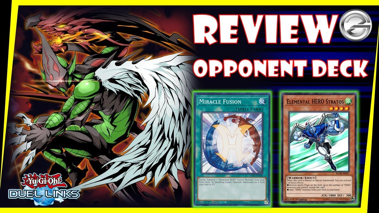Yugioh Duel Links | Elemental Hero Deck 2022 - Easy Add Miracle Fusion | 遊戯王デュエルリンクス
