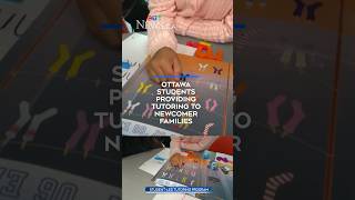 Ottawa students providing tutoring to newcomer families