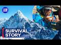 Sherpa describes escaping near-death experience on Mount Everest | 9 News Australia