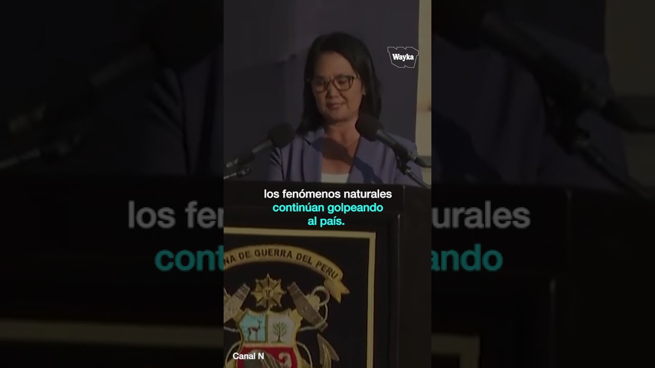 Galarreta admite que el Gobierno no está preparado para enfrentar con los fenómenos naturales