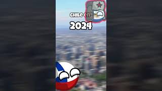 Chile en 2024 vs 1960 #viralvideo #countryballs #poladball #contyballs #chile #terremoto #nomasgogo
