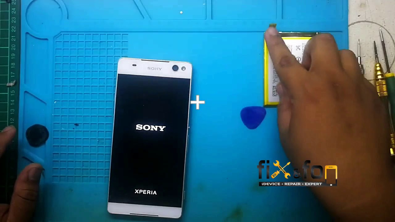 TUTORIAL CARA TUKAR BATERI SONY C5 / SONY C5 BATTERY REPLACEMENT