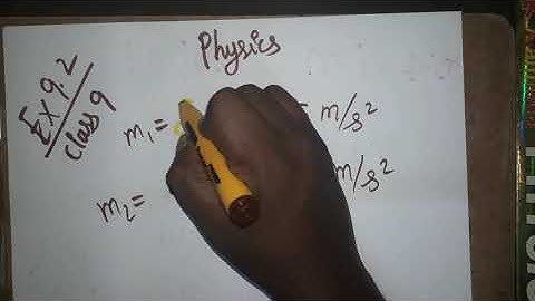 example 9.2 class 9 physics