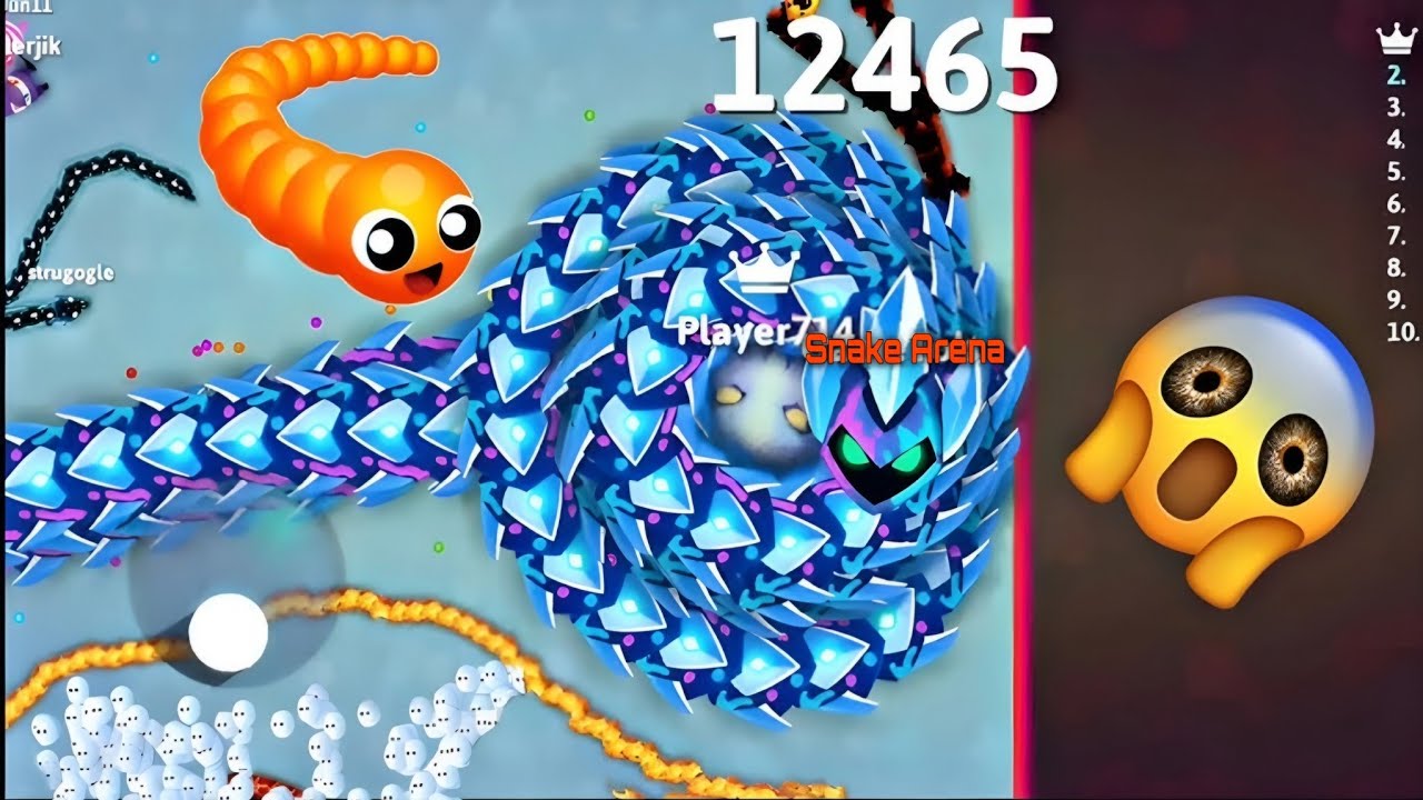 OMG 😱 SIRIUS BITE SNAKE 🐍 DESTROYING THE WHOLE MAP! | Snake.io Gameplay 🔥