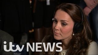 Kate Middleton visits Downton Abbey