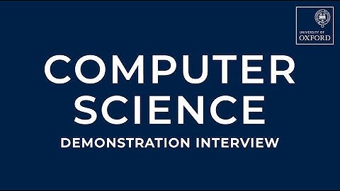 Computer Science Demonstration Interview