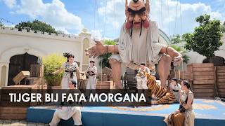 Djinn and tiger come to life at Fata Morgana in the Efteling (park show summer 2026)