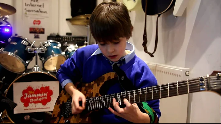 10 year old Harry Plays the 1st section of Stratos...