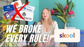 We broke every rule building our online Community  It worked anyway