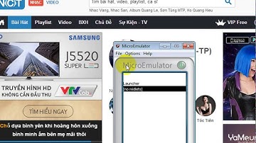 Hướng dẫn tạo giả lập java micro emulator trên máy tính