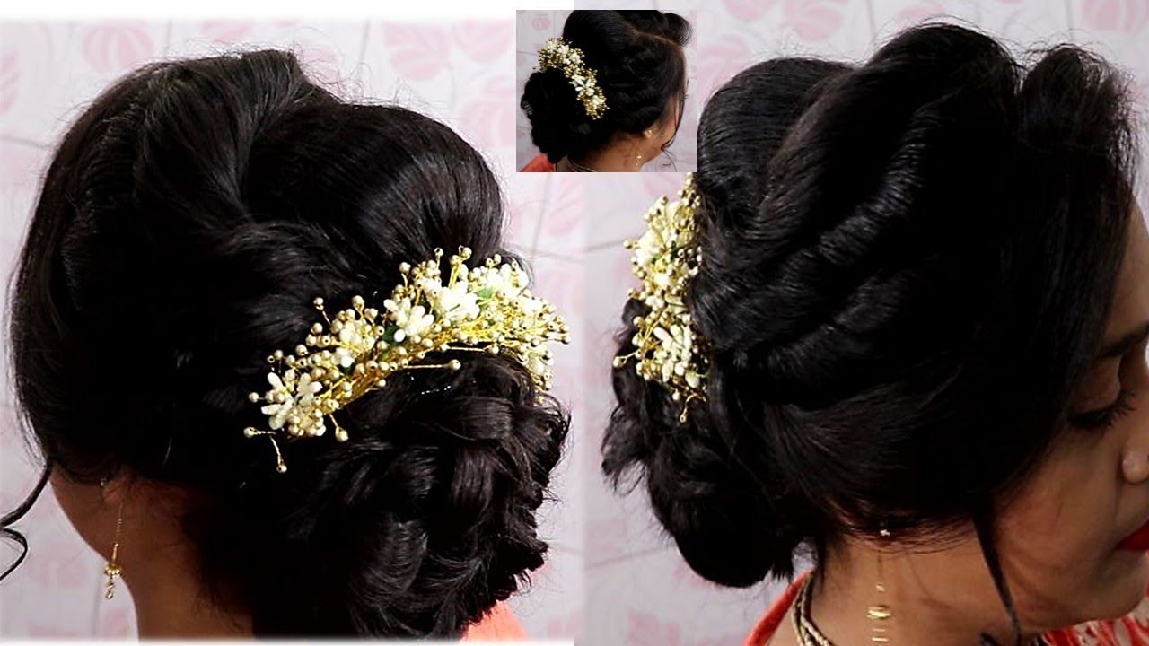 Hair Style Make Messy Bun On Very Thin Hairs Without Stuffing