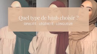 Différence entre châle et écharpe