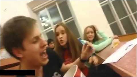 Instant karma prankster student