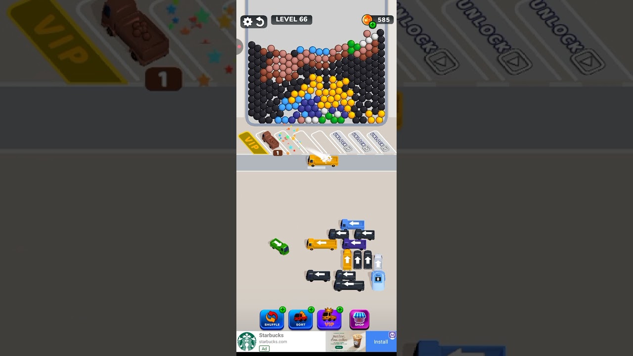 Bubble Bus 🚌: Parking Jam Puzzle Game level 66 gameplay walk-through 2026