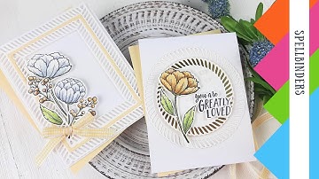 Spellbinders | Elegant Twist Collection by Becca Feeken | DIY card by Tina Smith