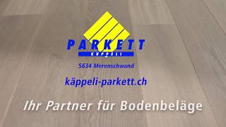 Parkett Käppeli GmbH, Werbefilm - kurz