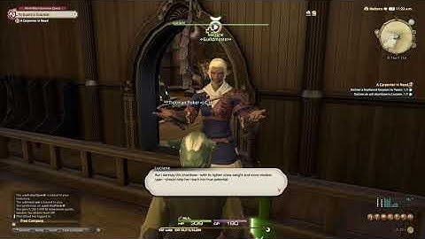 FFXIV - A Carpenter in Need