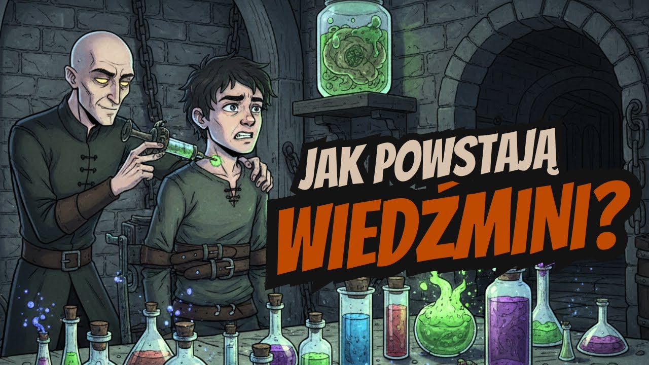 #2 Jak Powstają Wiedźmini? Prawo Niespodzianki, Próba Traw i Mutageny(Zakamarki Lore Wiedźmina)