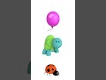What&#39;s Different  - Turtle, Beetle, Balloon  - Quiz Bits #babyfirsttv