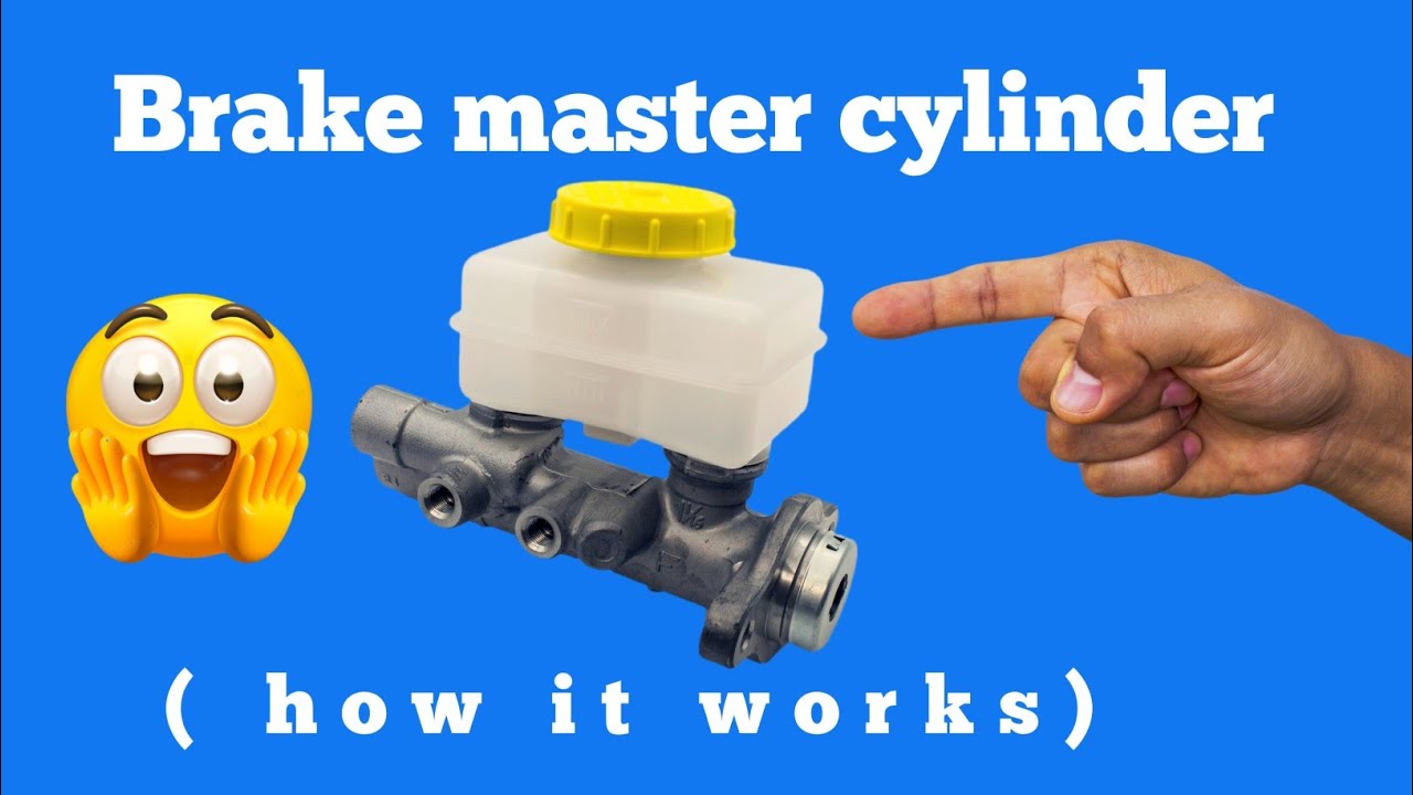 How a brake master cylinder works [High yield ]. Must watch - YouTube