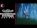 Genshin Impact: Character, Weapon, and Artifact Progression Systems