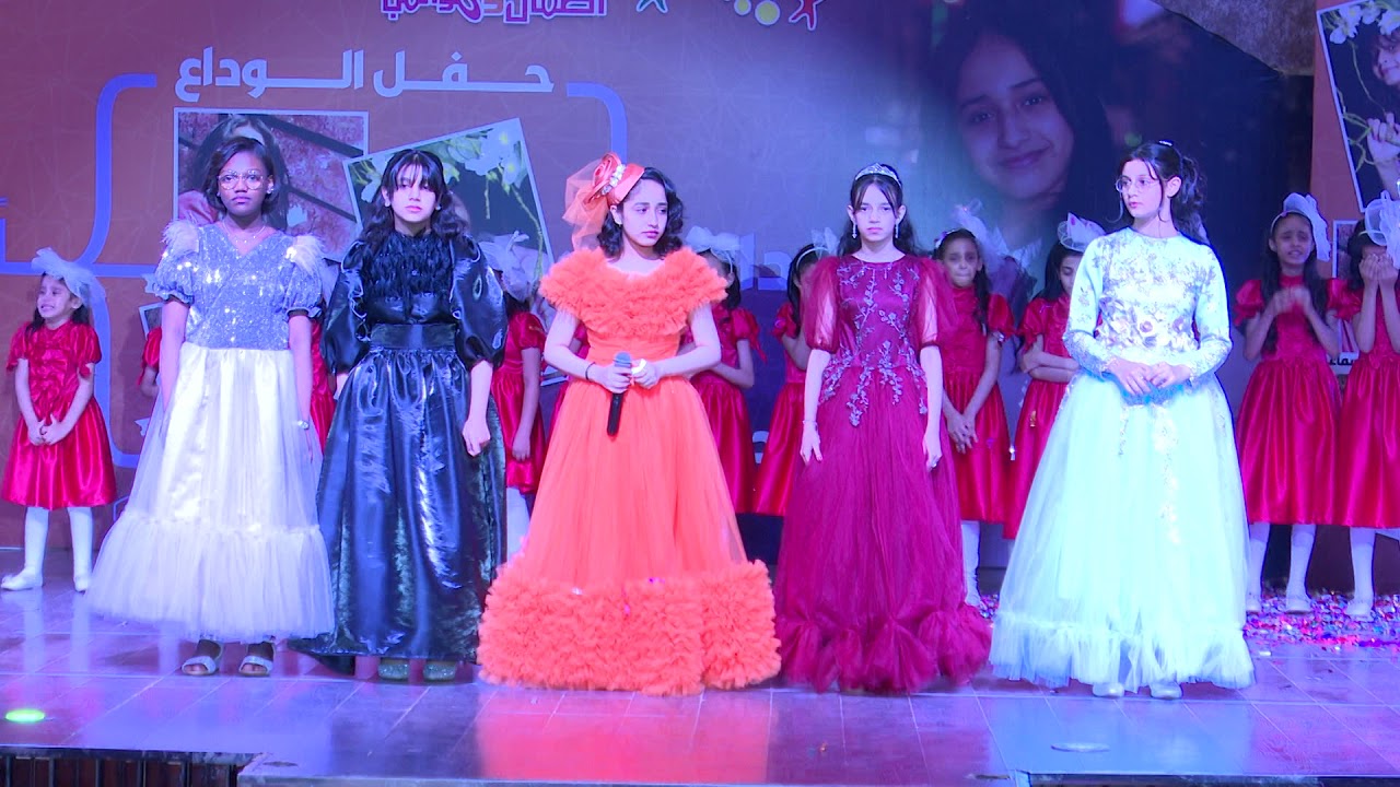 قناة اطفال ومواهب الفضائية حفل وداع النجمات الجوري & حنين & سامية & يارا & تسنيم