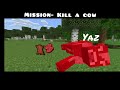 Minecraft but If I don't kill a cow within 30 seconds the video ENDS #minecraftspee