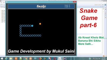 Snake game part 6 | Gameover & Restart